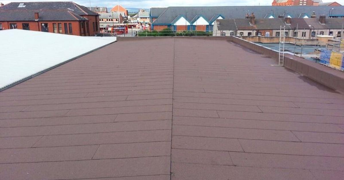 Felt-roof-renewal-Manchester-Built-Up-Felt-Roofing-Contractor