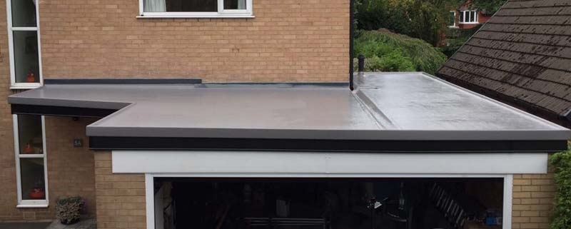 GRP Garage Roofing Flat roofs Manchester